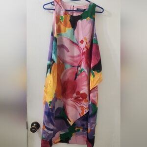 Floral Sleeveless‎ Dress
